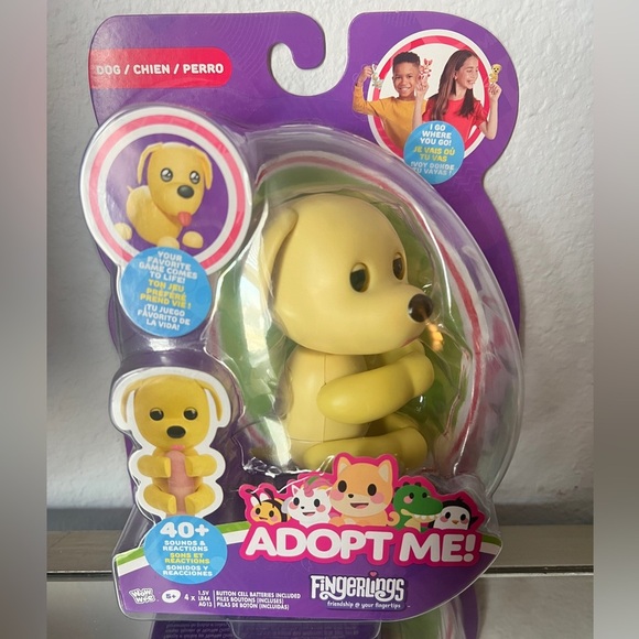 Wowwee Fingerlings Adopt Me Interactive Pet Dog Toy! Authentic! NEW! Trending! - Picture 2 of 4